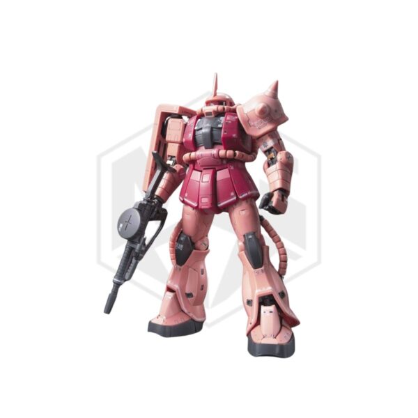 GUNDAM: 1/144 RG MS-06S Zaku II Char Aznable Custom Model