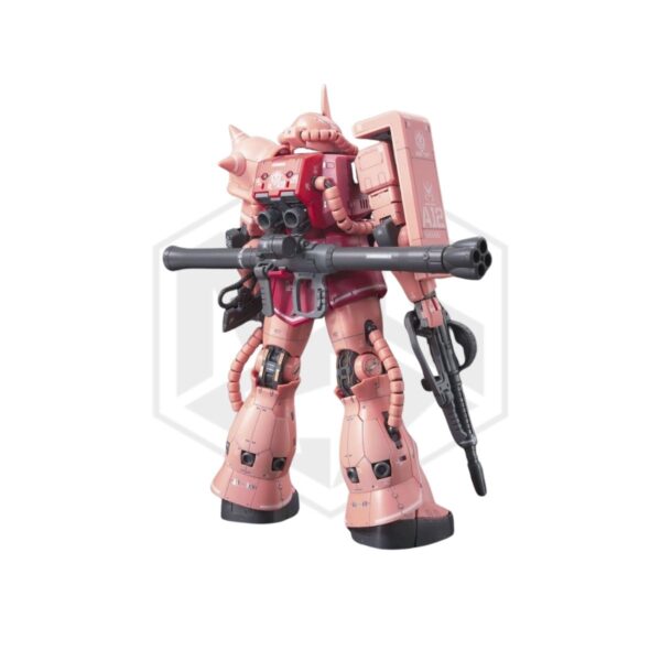 GUNDAM: 1/144 RG MS-06S Zaku II Char Aznable Custom Model