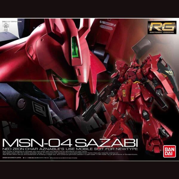 GUNDAM: 1/144 RG Sazabi
