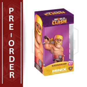 MINIX COLLECTIBLES FIGURINES: WORLD OF CLASH Barbarian