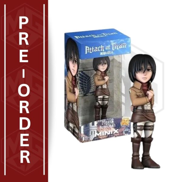 MINIX COLLECTIBLES FUFURINES: ATTACK ON TITAN Mikasa Ackerman