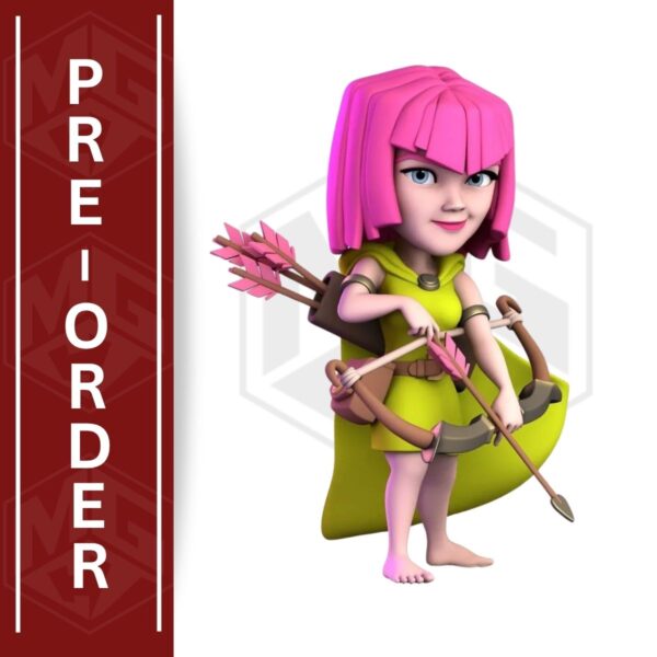MINIX COLLECTIBLES FIGURINES: WORLD OF CLASH Archery