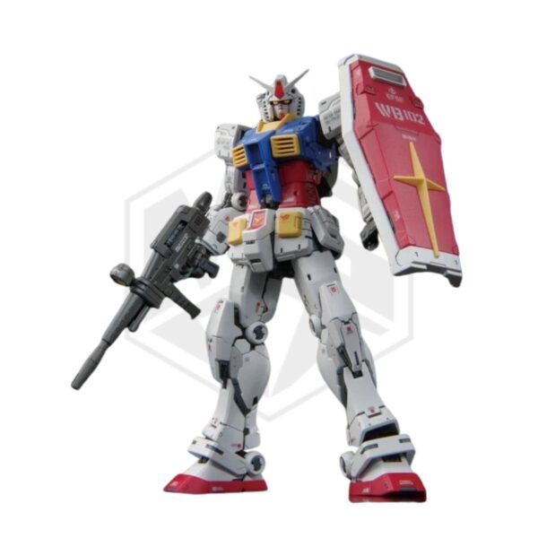 GUNDAM: Mobile Suit Gundam RG RX-78-2 Gundam (Ver.2.0) 1/144 Scale Model Kit