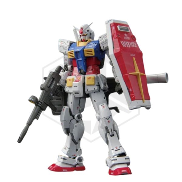 GUNDAM: Mobile Suit Gundam RG RX-78-2 Gundam (Ver.2.0) 1/144 Scale Model Kit