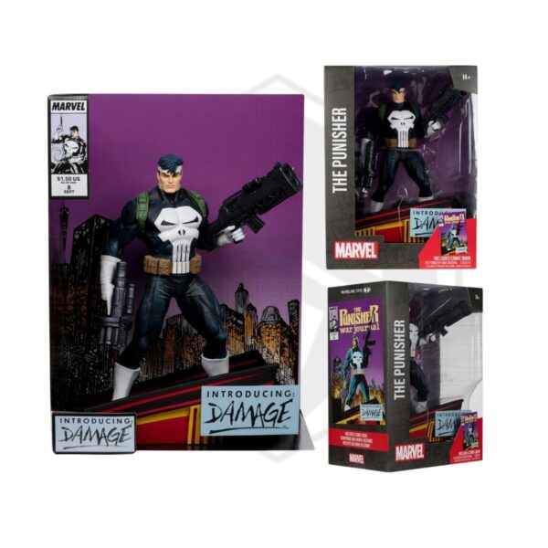MCFARLANE TOYS: Marvel Collection 1:6th Wave 5 Action Figure - The Punisher