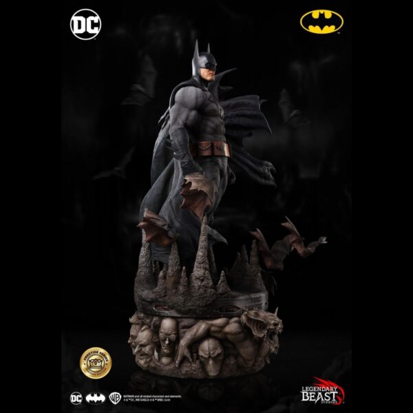 LEGENDARY BEAST STUDIO: BATMAN: PREMIER EDITION BLACK/GRAY VARIANT 1/3 Scale Prestige Series