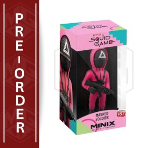 MINIX COLLECTIBLES FIGURINES: SQUID GAME Masked Triangle Guard