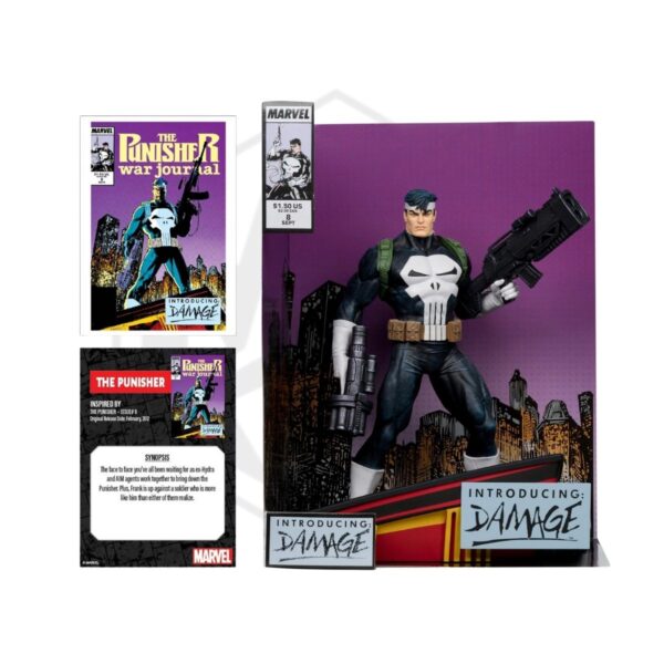 MCFARLANE TOYS: Marvel Collection 1:6th Wave 5 Action Figure - The Punisher