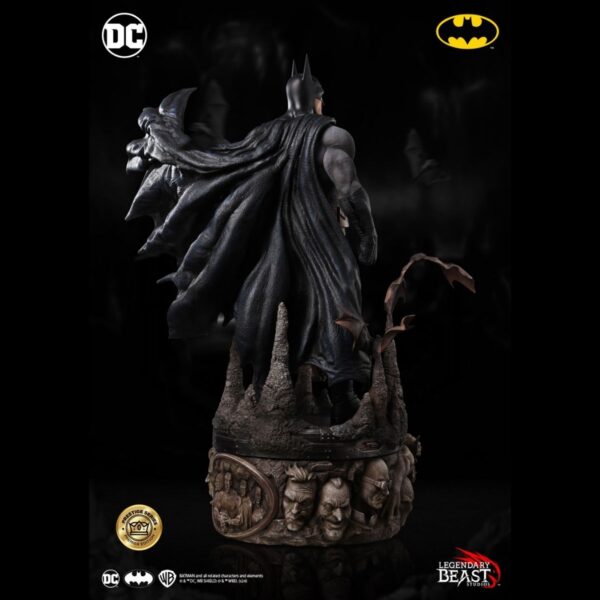 LEGENDARY BEAST STUDIO: BATMAN: PREMIER EDITION BLACK/GRAY VARIANT 1/3 Scale Prestige Series