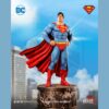 LEGENDARY BEAST STUDIO: Light Blue Classic Premier in Man of Tomorrow Portrait 1/3 Scale Prestige Series