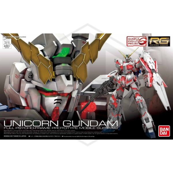 BANDAI: 1/144 RG RX-0 Unicorn Gundam