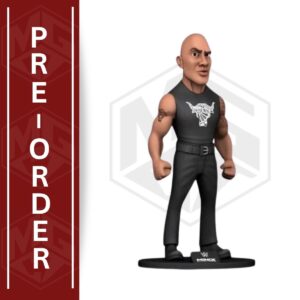 MINIX COLLECTIBLES FIGURINES: WWE THE ROCK