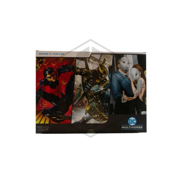 McFarlane: DC Multiverse Nightwing vs Talon & Owl (Batman: The Court of Owls) 3-pack Gold Label