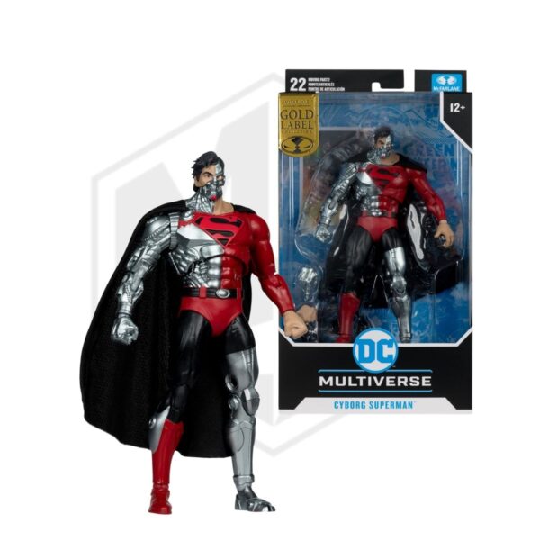 DC Multiverse: Cyborg Superman (Revenge of the Green Lanterns) Gold Label
