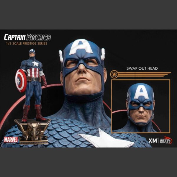 LEGENDARY BEAST STUDIO: Captain America 1/3 Scale Prestige Series