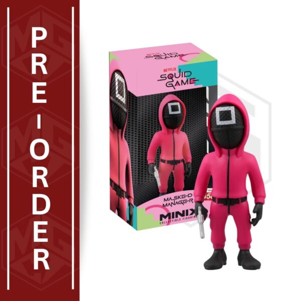 MINIX COLLECTIBLES FIGURINES: SQUID GAME Masked Square Guard