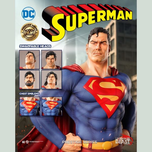 LEGENDARY BEAST STUDIO: Dark Blue Suit Premier in Hope Portrait 1/3 Scale Prestige Series