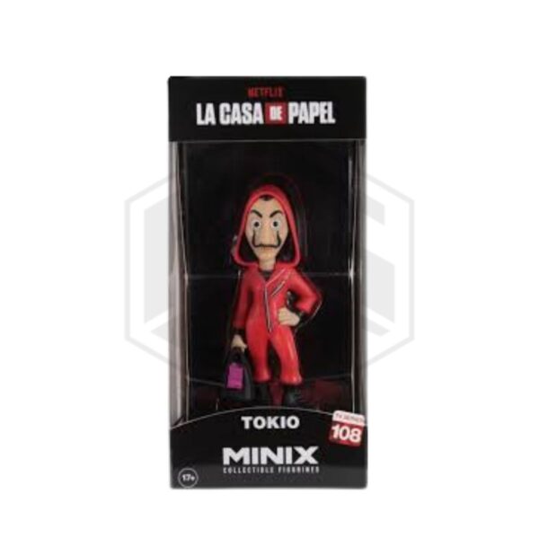 MINIX COLLECTIBLES FUFURINES: MONEY HEIST Tokio w/ Mask