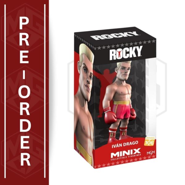MINIX COLLECTIBLES FUFURINES: ROCKY Ivan Drago