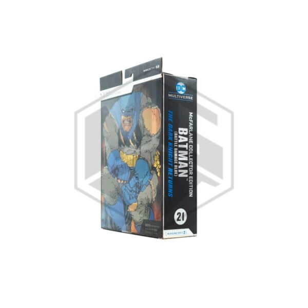 McFarlane DC Multiverse Collector Edition Batman The Dark Knight Returns Battle Damage Platinum 7'