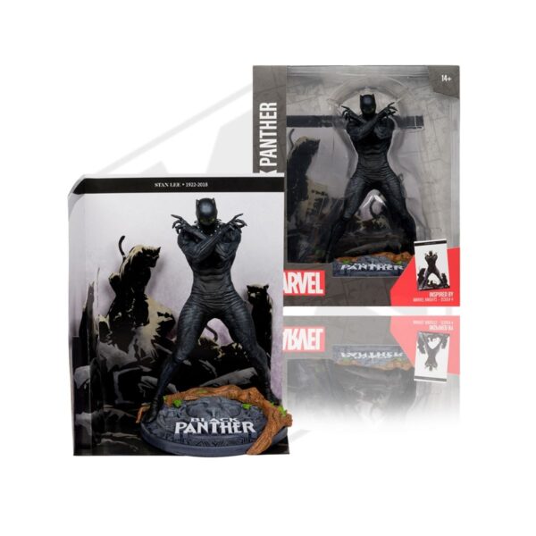MCFARLANE TOYS : Marvel Comics Black Panther (Marvel Knights #4) 1/10 Scale Figure