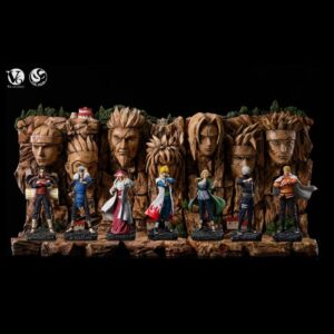 V6 studio and ST studio — 7 Hokage complete with Hokage mountain