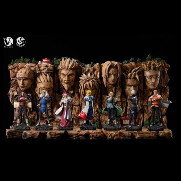 V6 studio and ST studio — 7 Hokage complete with Hokage mountain