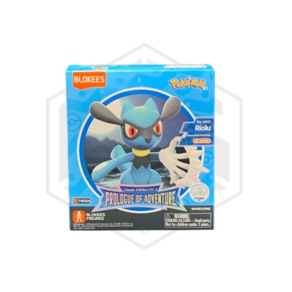 Blokees Pokemon Classic Riolu Model Kit Figure
