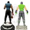 PCS: Exclusive Collectibles Mortal Kombat Sub Zero & Reptile Statue Green 1:3 Scale