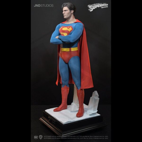 JND STUDIO: Superman 1978 (Christopher Reeve) Single Version 1/3 Scale Statue