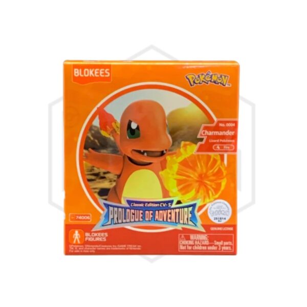 Blokees Pokemon Classic Charmander Model Kit Figure