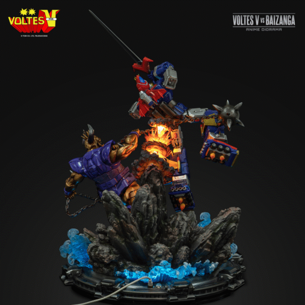 Voltes V vs. Baizanga Anime Diorama