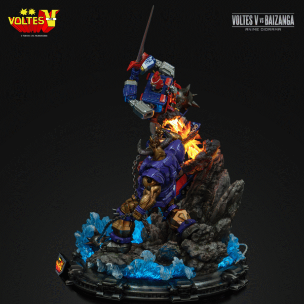 Voltes V vs. Baizanga Anime Diorama