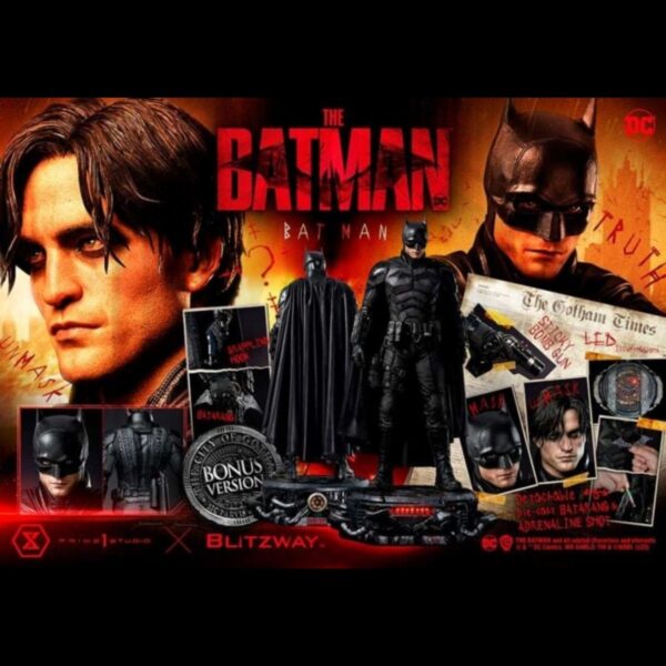 PRIME 1 STUDIO: The Batman (2022) - Batman (Bonus Version) 1/3 Scale Statue