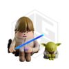 BLITZWAY: STAR WARS (04 Luke Skywalker & Yoda)