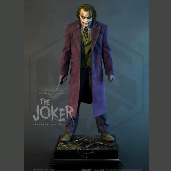 JND Studios: The Dark Knight Hyperreal the Batman & the Joker 1/3  Scale