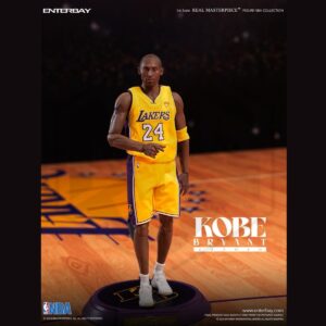 Enterbay Action Figures: NBA Los Angeles Lakers Kobe Bryant 242010 Real Masterpiece Action Figure