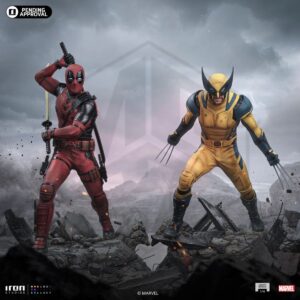 IRON STUDIOS: DEADPOOL & WOLVERINE LEGACY REPLICA 1/4 SCALE STATUE