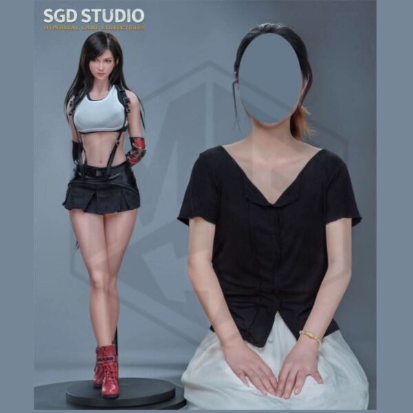 SGD Studio - Tifa Lockhart Articulated Figure Big Boobs E - Cup