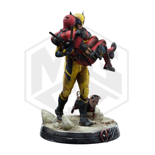 Iron Studios: Deadpool & Wolverine Deluxe 1:10 Scale Statue