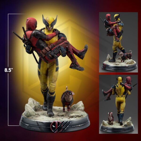 Iron Studios: Deadpool & Wolverine Deluxe 1:10 Scale Statue