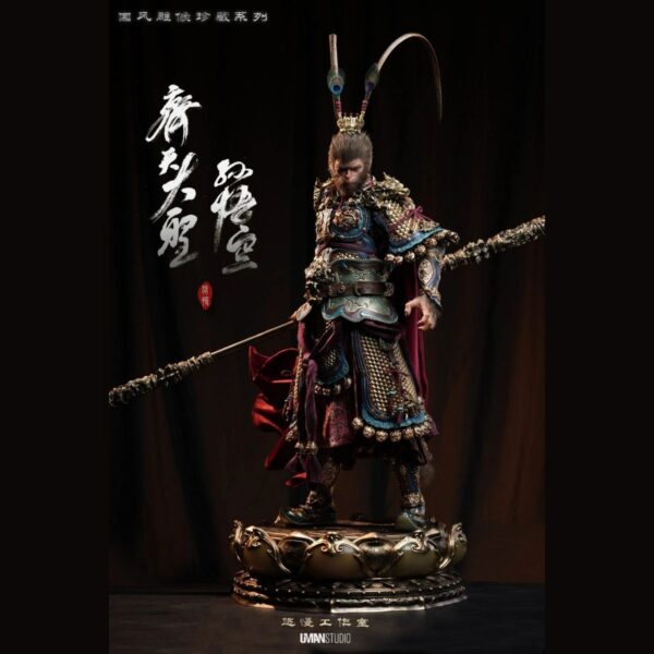 2 Uman Studio: Black Myth: Wukong - Sun Wukong  1/2 Scale Statue