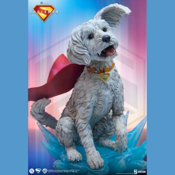 4 SIDESHOW’S NEW SUPERMAN AND KRYPTO PREMIUM FORMAT FIGURES