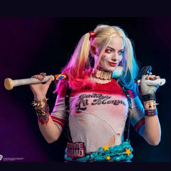 5 INFINITY STUDIO SUICIDE SQUAD HARLEY QUINN BUST