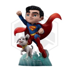IRON STUDIOS: Minico Superman and Kyrpto
