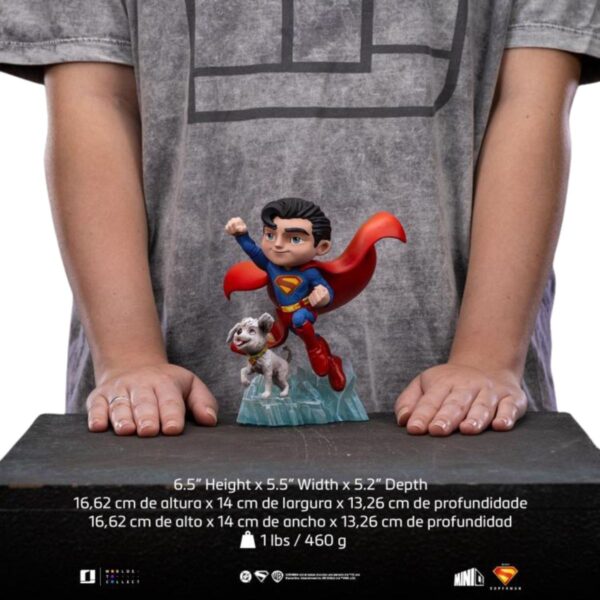 IRON STUDIOS: Minico Superman and Kyrpto