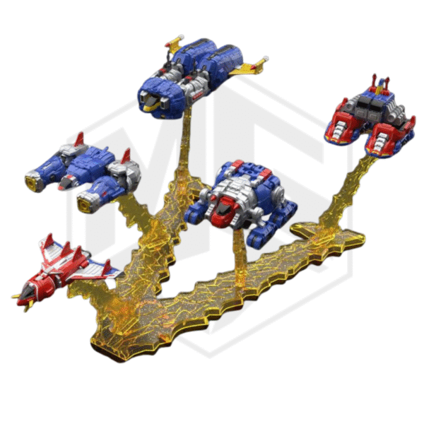 63 BANDAI: Voltes V: Legacy SMP Voltes V (Let's Volt In!) Model Kit Set (Deluxe)