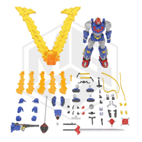 64 BANDAI: Voltes V: Legacy SMP Voltes V (Let's Volt In!) Model Kit Set (Deluxe)