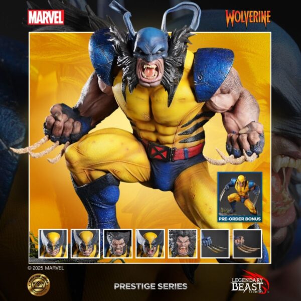 LEGENDARY BEAST STUDIOS: WOLVERINE 1/3 SCALE PRESTIGE SERIES – PREMIER EDITION