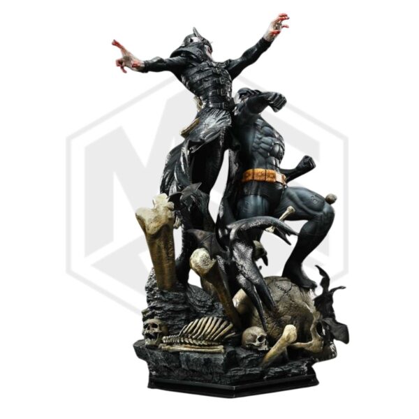 Prime 1 Studio: Dark Nights: Metal (Comics)  Batman versus Batman Who Laughs (Design by David Finch) DX Bonus Version